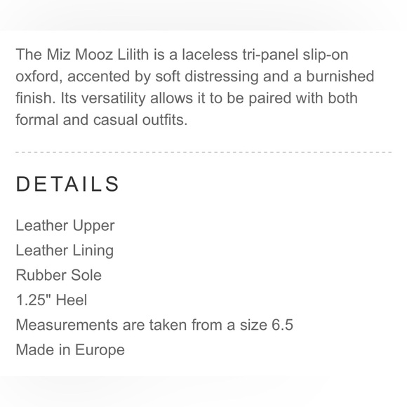 Miz Mooz Lilith shoes - Picture 11 of 11